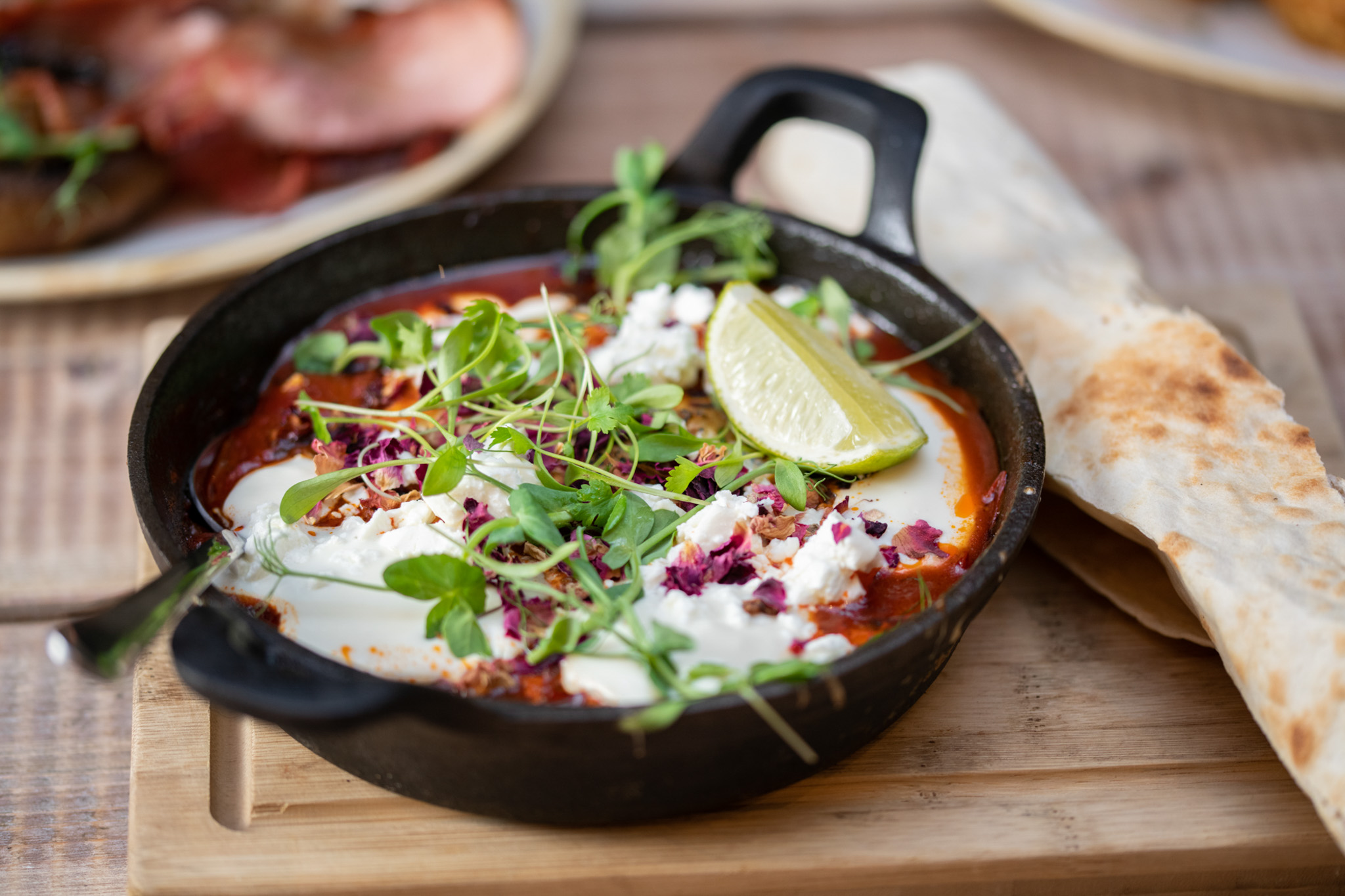 Shakshuka from Moksha Caffe in Brighton