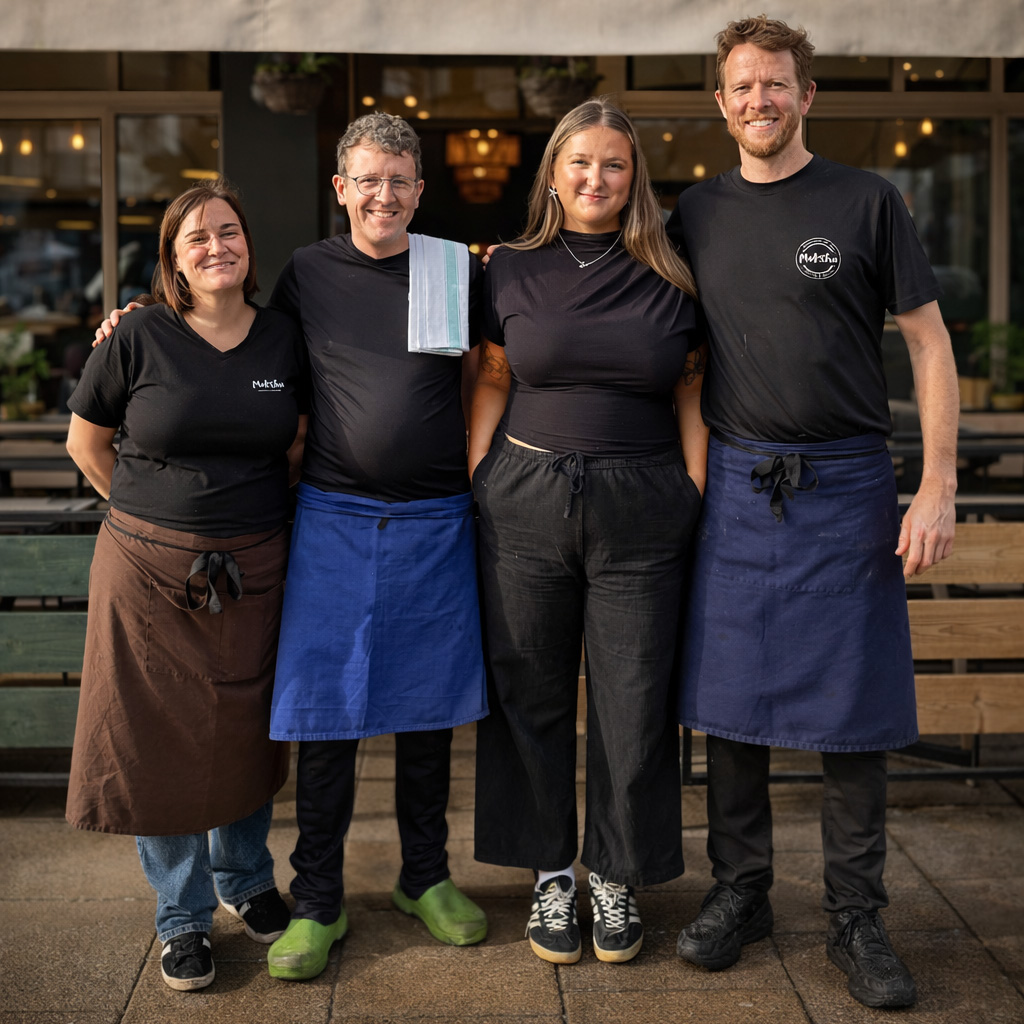 The team from Moksha Caffe in Brighton